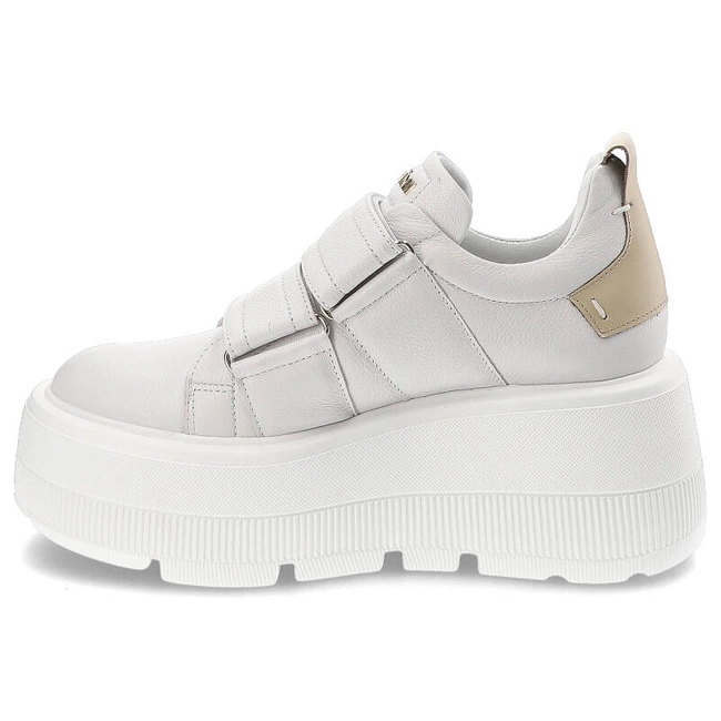 Tenisky Carinii - B9400_-I81-S30-000-G36 Biały/Beż