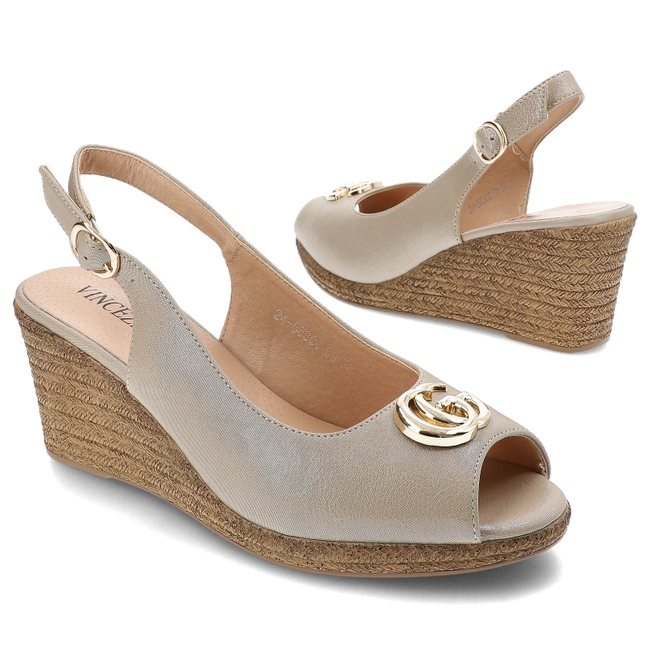 Sandále Vinceza - 58300 GD Złoty