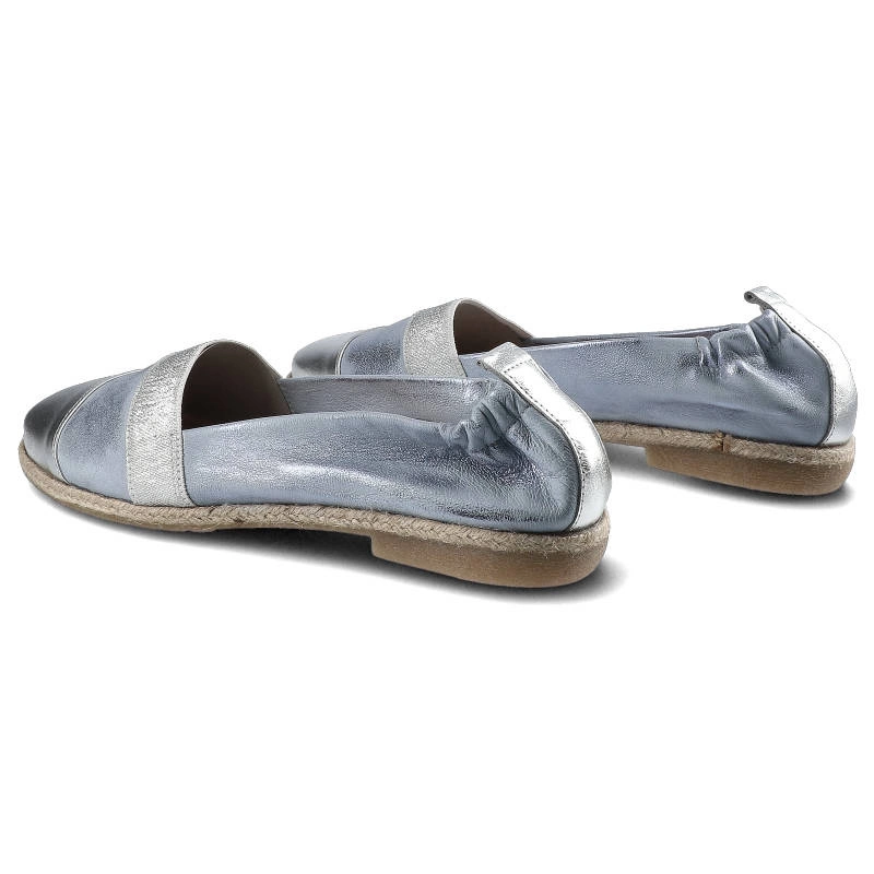 Poltopánky Lamelia - 40C1168 Niebieski Przecierany/Srebrny