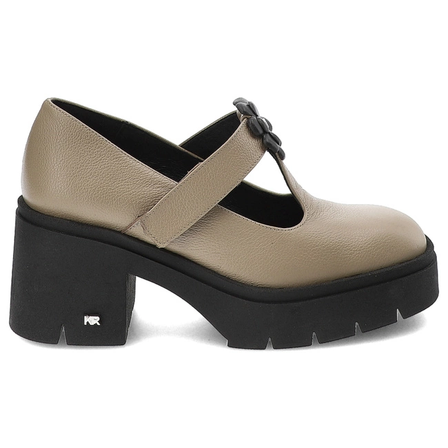 Poltopánky Karino - 5289/022-P Ciemny Beż/Lico