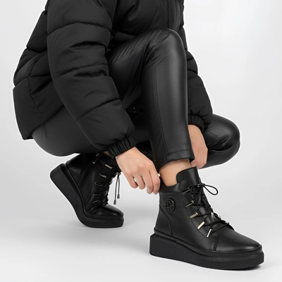 Členkové Topánky FILIPPO - DBT7416/25 BK Czarny