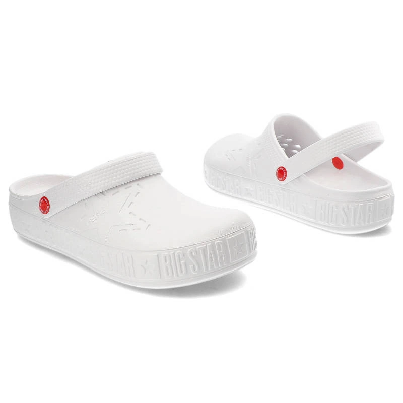Šľapky Big Star - II175003 Biały