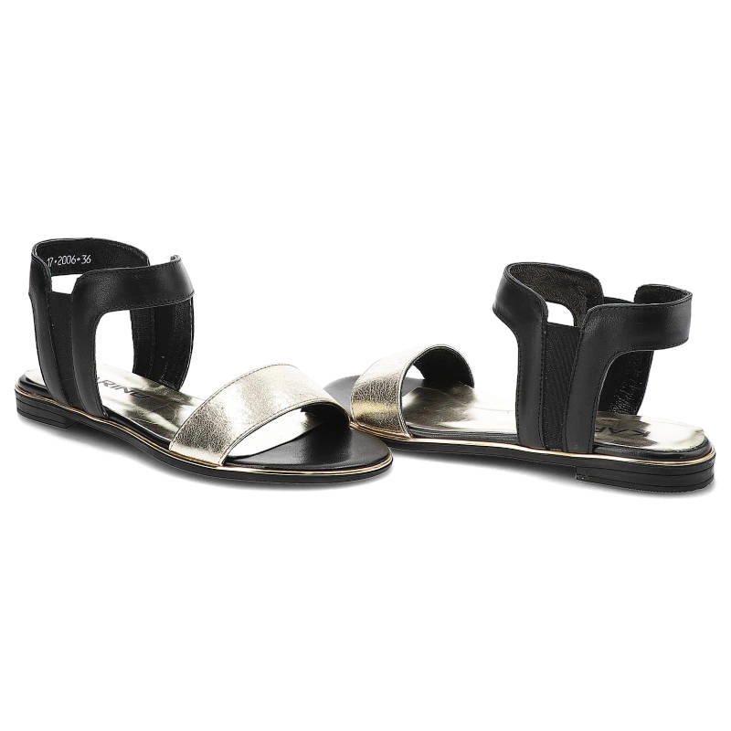 Sandále Karino - 2006/103-P Złoty/Czarny