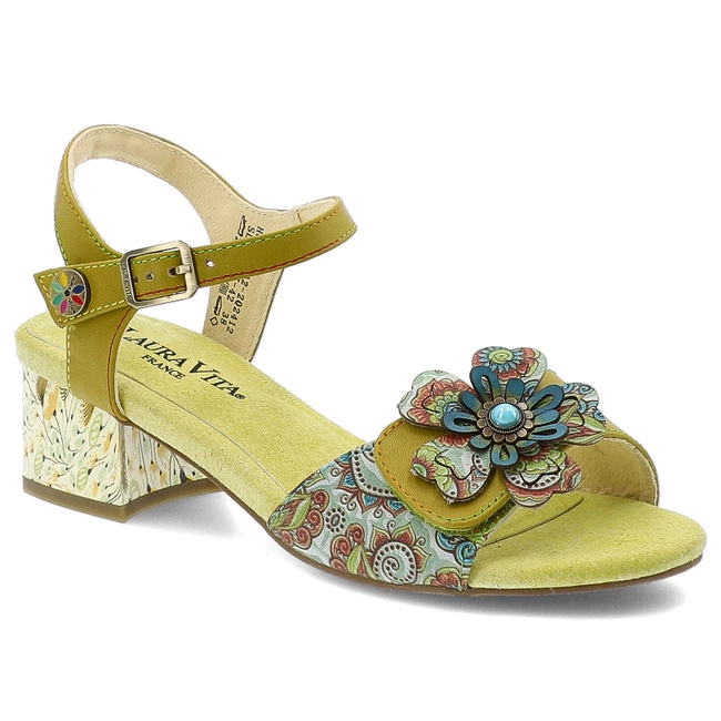 Sandále LAURA VITA - Hucbio 42 SL151237-42 Vert