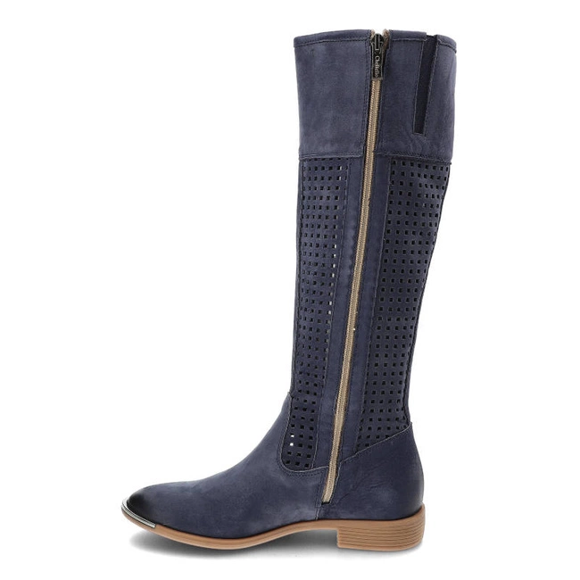 Čižmy Chebello - 2100 Granatowy