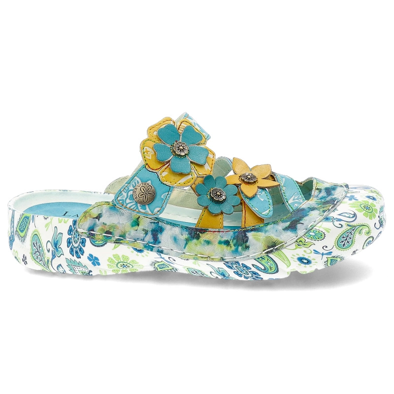 Šľapky LAURA VITA - Beczierso 89 SO7861-14B Turquoise