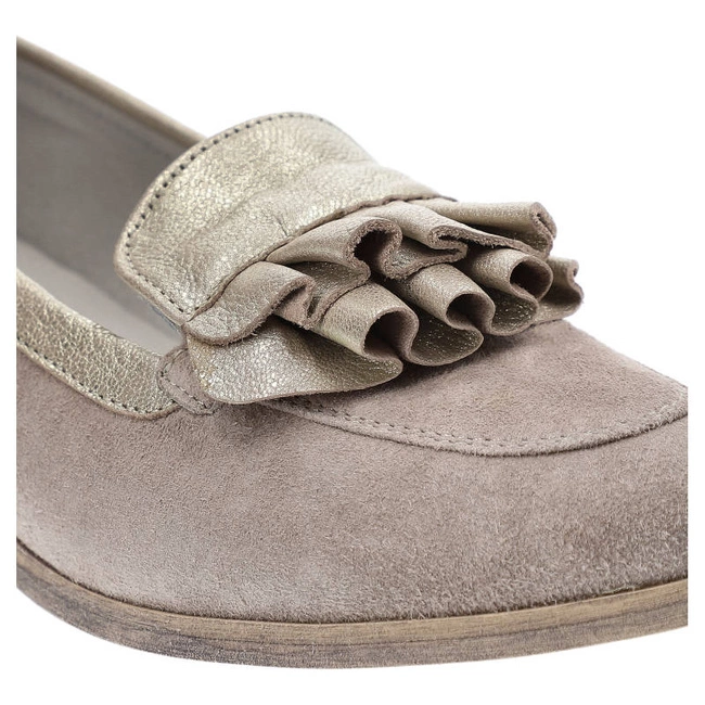 Poltopánky Karino - 2484/127-P Beżowy/Złoty