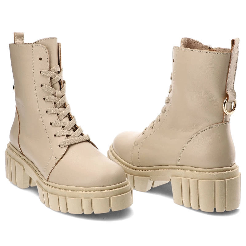 Členkové Topánky Karino - 3967/001-F Beż/Lico