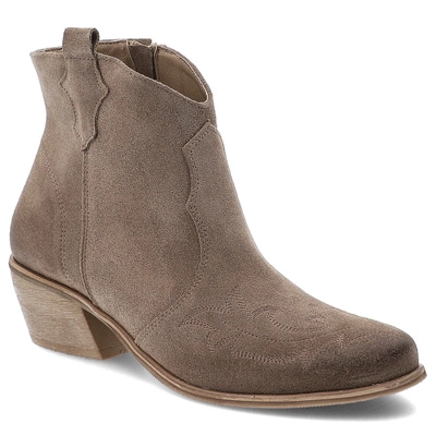 Členkové Topánky ARMODO - 1515 Almond Welur