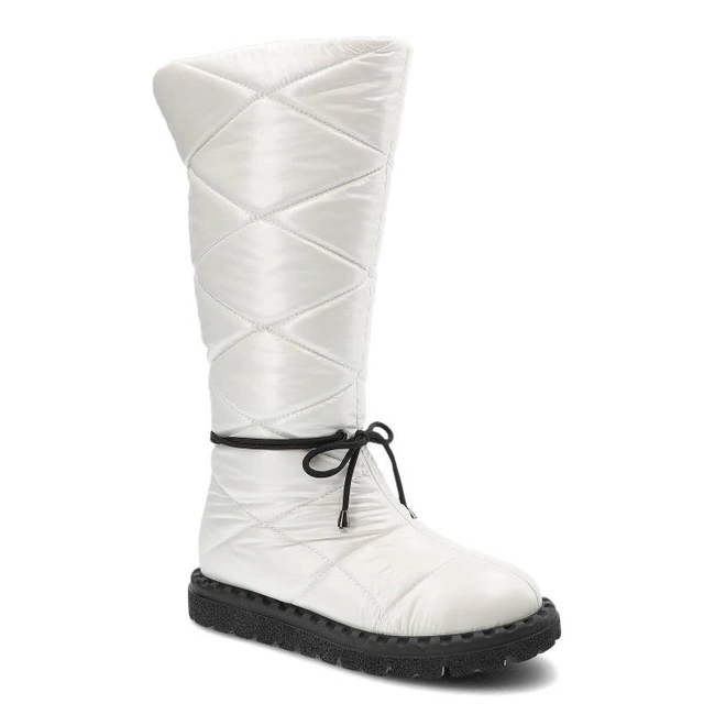 Čižmy Artiker - 51C0380 Biały