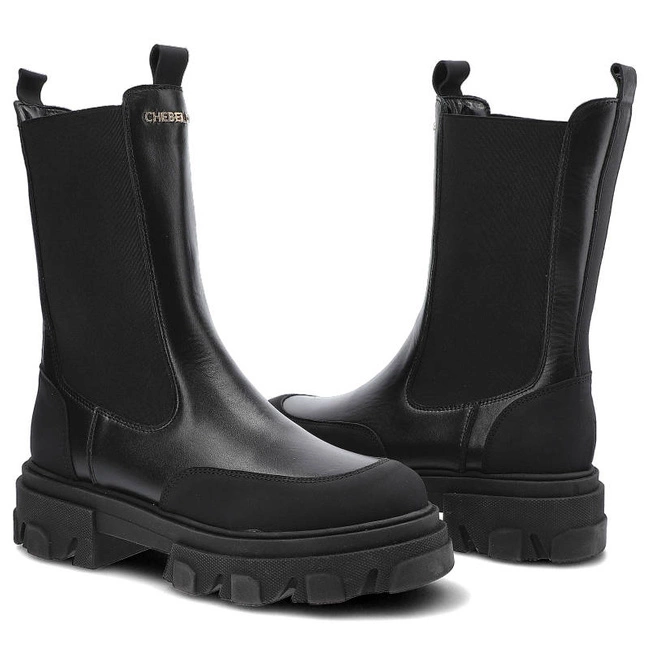 Členkové Topánky Chebello - 2746_-161-150-MIC-S169 Czarny