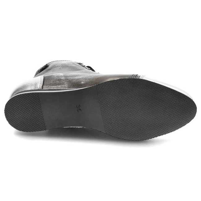 Členkové Topánky Libero - 4925 Nikiel/Srebro 125/112