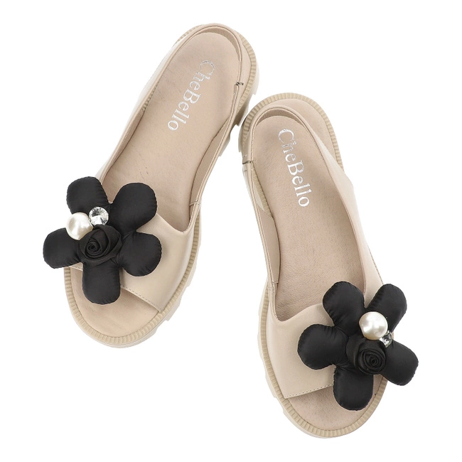 Sandále Chebello - 4390_-501-000-PSK-S323 Beżowy