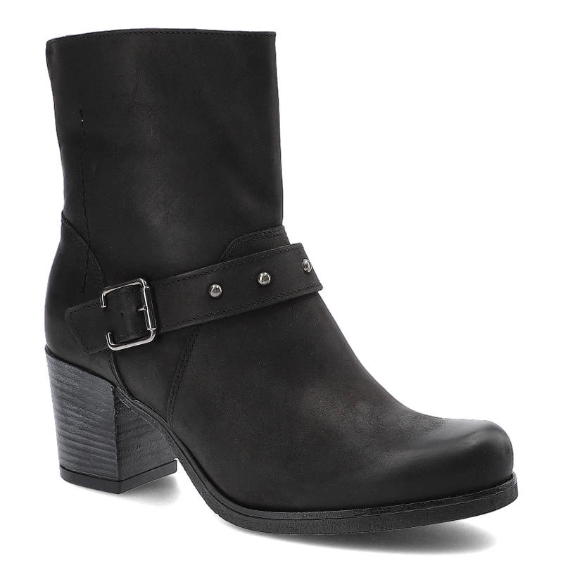 Šnúrovacie Členkové Topánky Karino - 1025/003-F Czarny