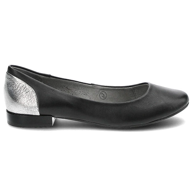 Baleríny Maciejka - 02899-01/00-5 Czarny