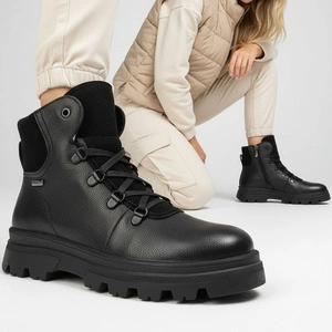 Členkové Topánky Armodo - 5-1692-004 Czarny Verona