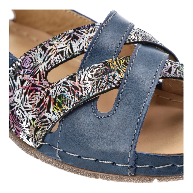 Sandále Helios - 134 Granat 042.0121