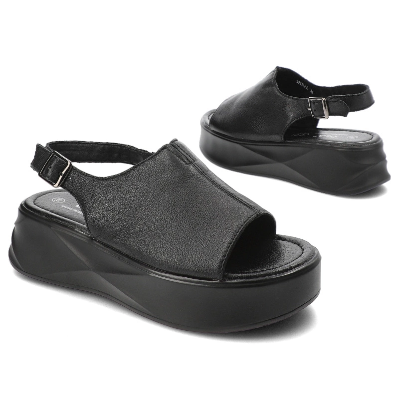 Sandále S.Barski - SJ2301-2 Black