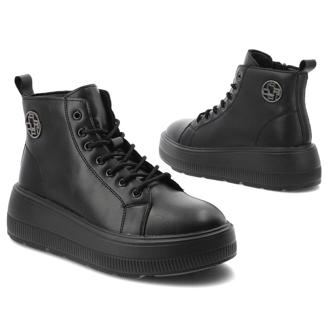 Členkové Topánky FILIPPO - DBT6374/25 BK Czarny