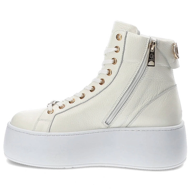 Tenisky Carinii - B9254_-I81-000-000-G23 Biały