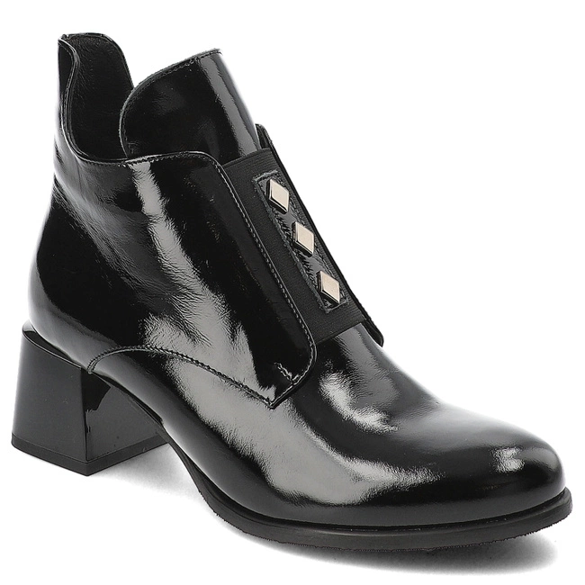 Členkové Topánky Armodo - 60504 Naplak Czarny+Cn.