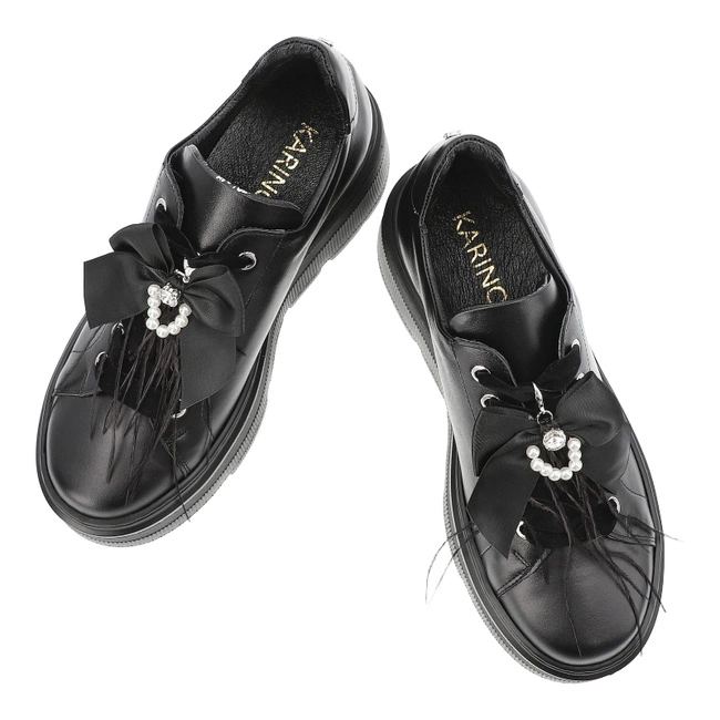 Tenisky KARINO - 5726/076-P Czarny/Lico