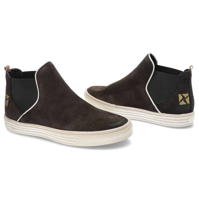 Členkové Topánky Carinii - B3091_-360-187-PSK-996 Samuel 04/Biały