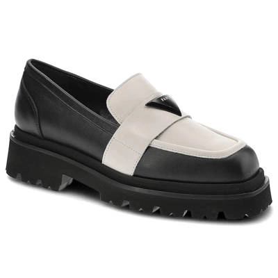 Poltopánky Chebello - 2848_-389-393-PSK-S194 Czarny/Biały