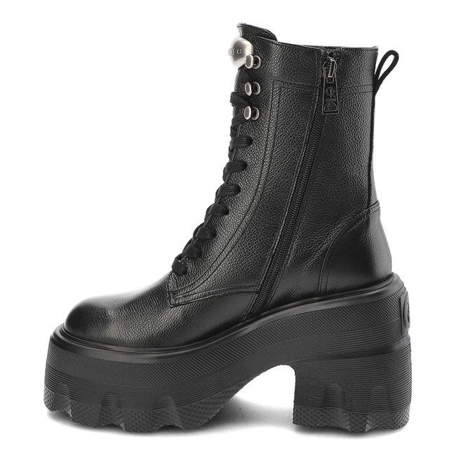 Členkové Topánky Carinii - B9922_-J23-000-000-G67 Czarny Savage 04 Pł12