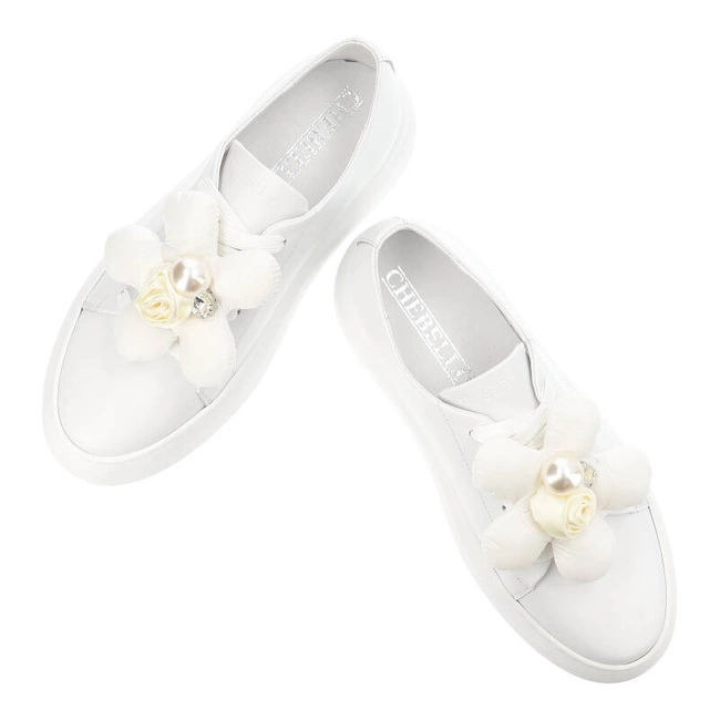 Tenisky Chebello - 4361_-059-000-PSK-S318 Biały