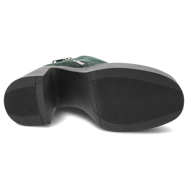 Členkové Topánky Armodo - 1755 Zielony Zamsz