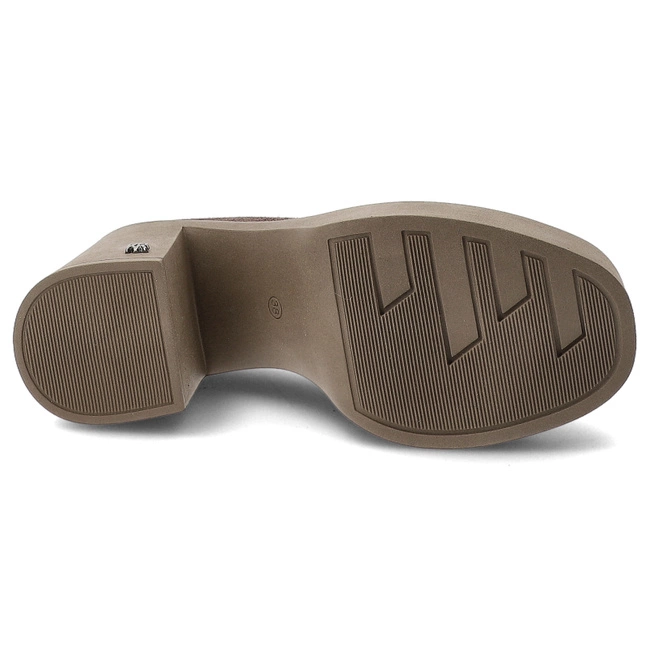 Poltopánky KARINO - 5648/015-P Brąz/Welur