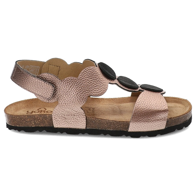 Sandále Yokono - Villa-088 Per Rose/Negro