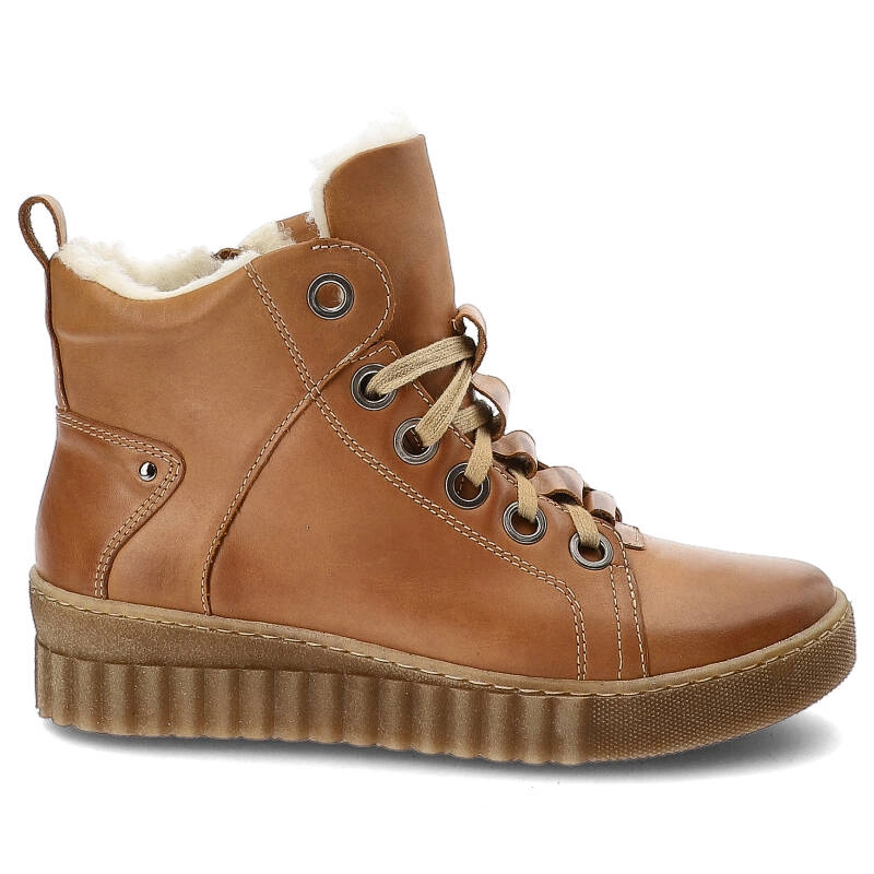 Šnúrovacie Členkové Topánky Armodo - 753 Rudy K7