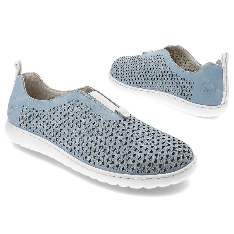Poltopánky Rieker - 52866-10 Blue