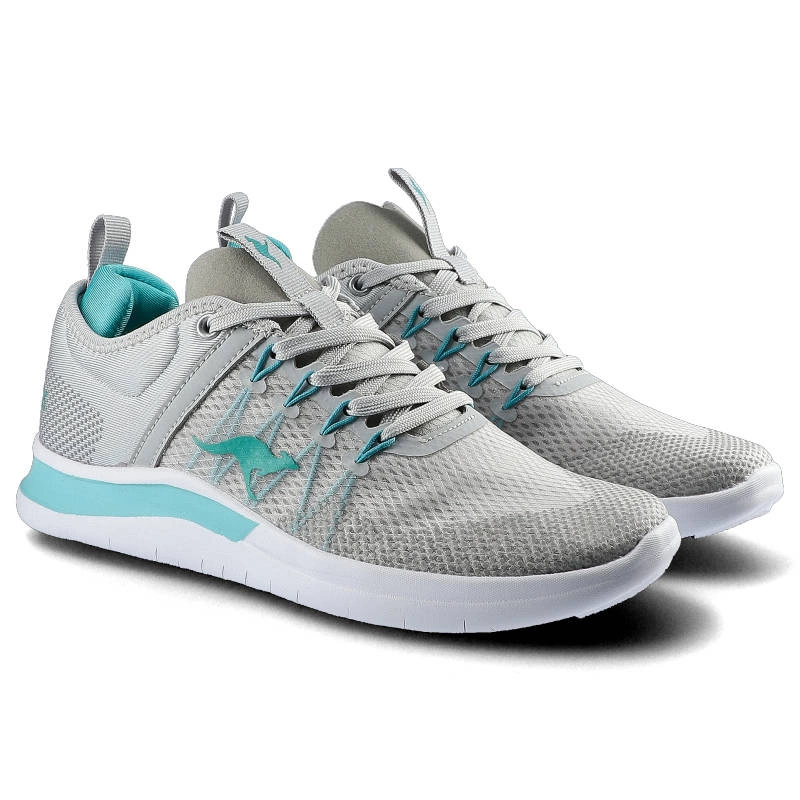 Tenisky Kangaroos - 39136 000 2035 Kg-Nimble Vapor Grey/Turquoise