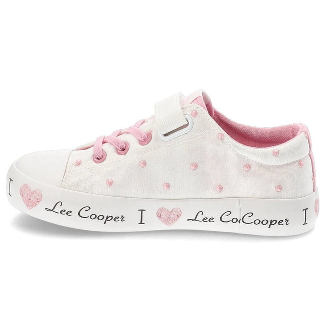 Plátenky Lee Cooper - LCW-24-02-2159K White
