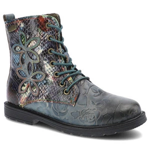 Čižmy Laura Vita - Isciao 21 SL171-T-1 Bleu