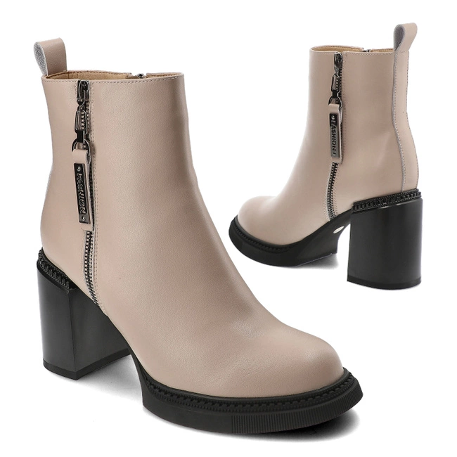 Členkové Topánky Filippo - DBT6641/24 BE Beżowy