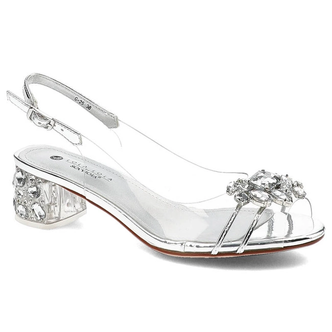 Sandále Sca'viola - G-25 Silver