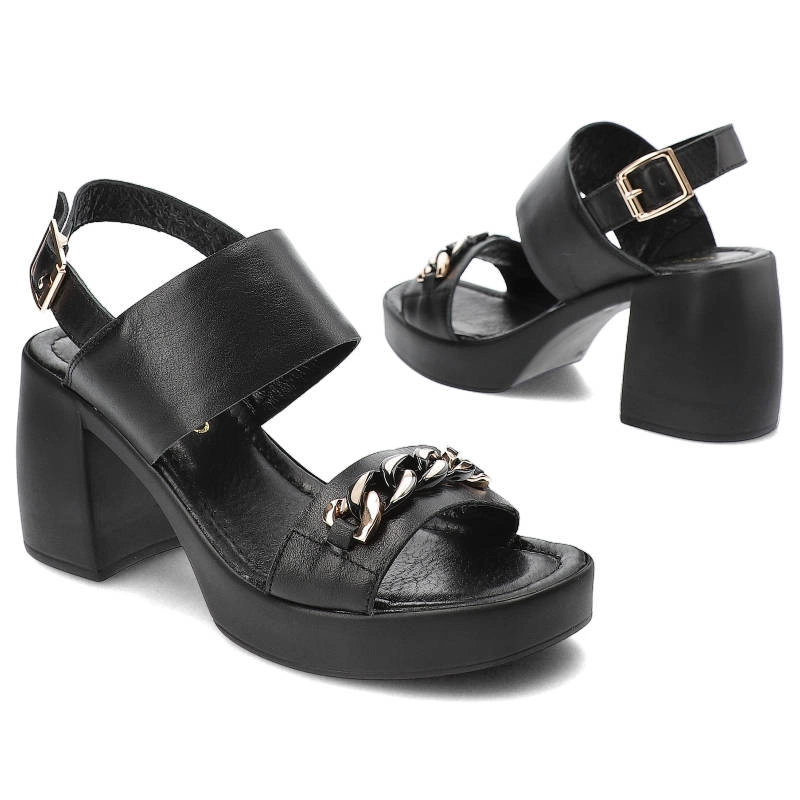 Sandále Chebello - 4082_-407-000-PSK-S279 Czarny