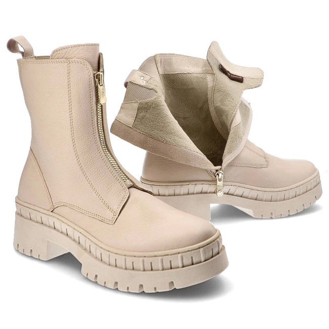 Členkové Topánky Marco Tozzi - 2-25409-41 403 Cream