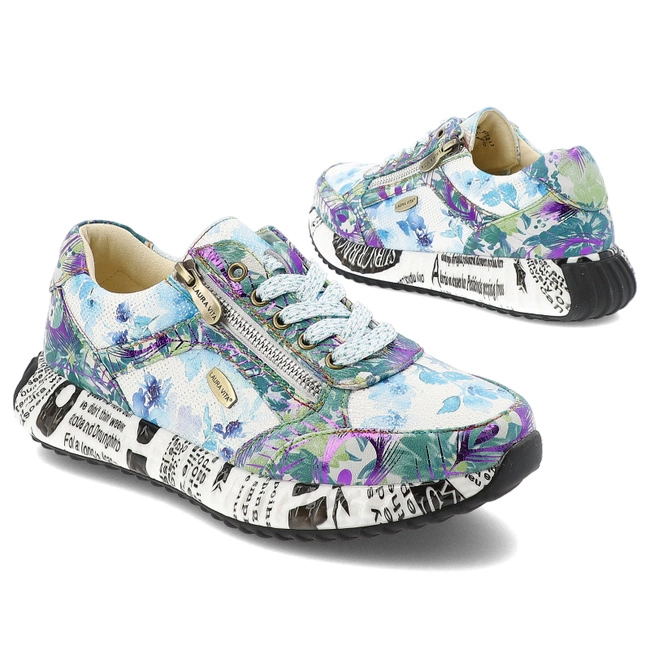 Tenisky LAURA VITA - Burton 1123 SL1826-11C Vert