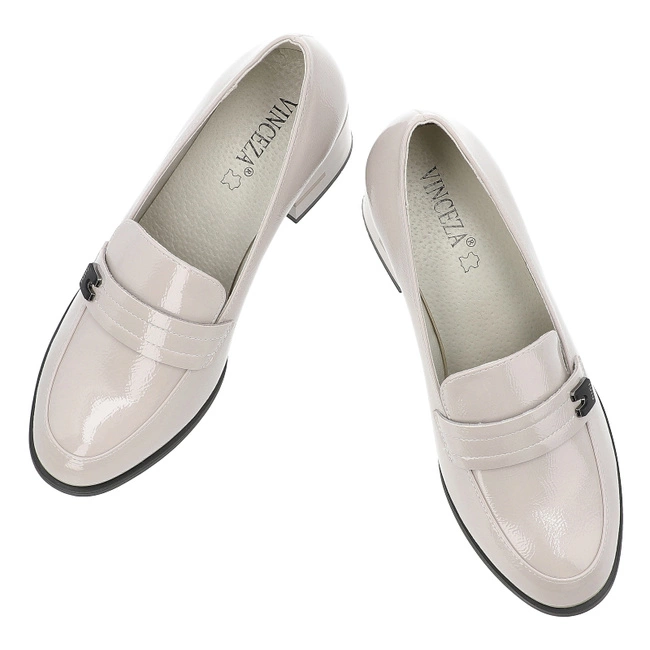 Poltopánky VINCEZA - 18105 GR PT Szary Lakier