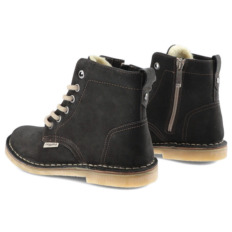 Členkové Topánky Nagaba - 087 Czarny Samuel