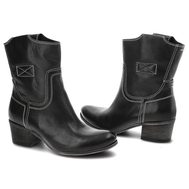 Členkové Topánky Szydłowski - 2035 Rustic Czarny