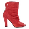 Členkové Topánky Carinii - B3356_-F37-B98-000-955 Suede 0336/Oassi Rosso