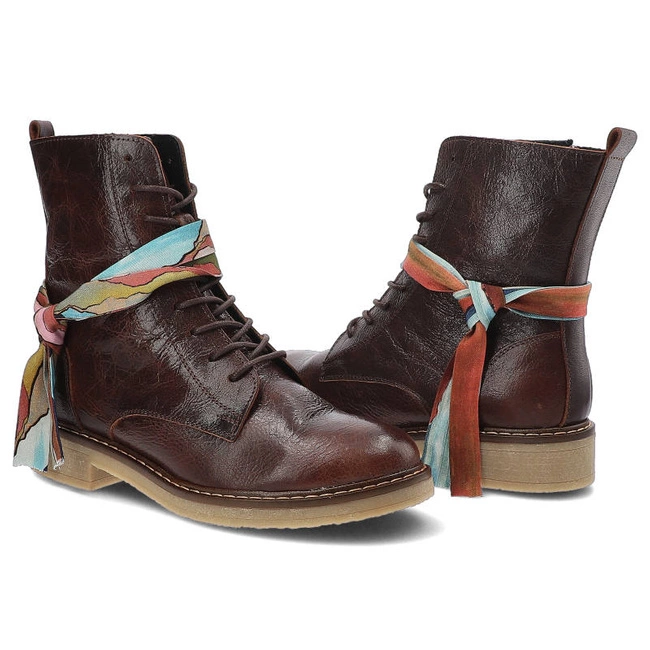 Členkové Topánky Artiker - 49C0737 Brązowy