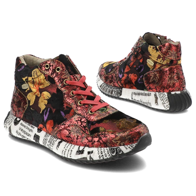 Tenisky Laura Vita - Burton 15 SL1826A-5B Rouge