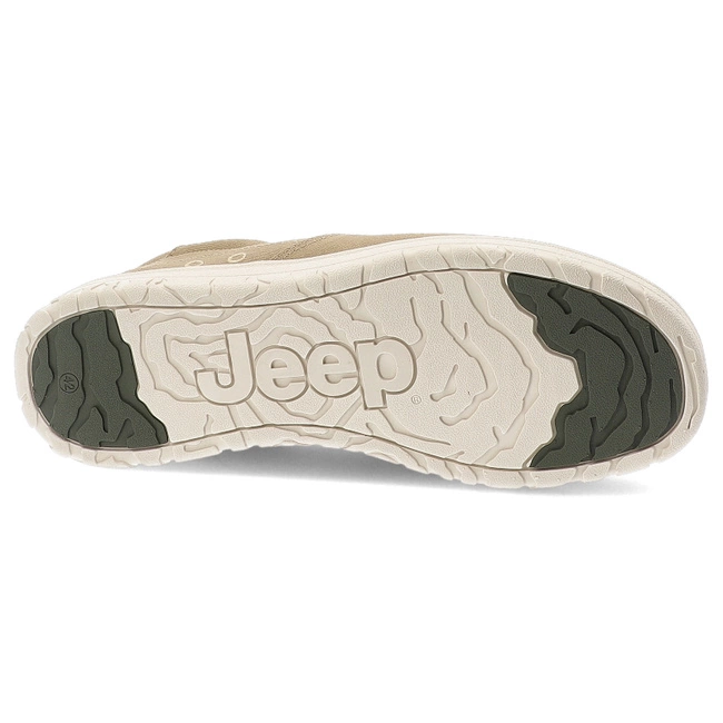 Poltopánky JEEP - Samoa Slip On Cvs JM51033A 036 Khaki